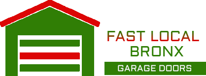 fast local bronx garage door repair logo